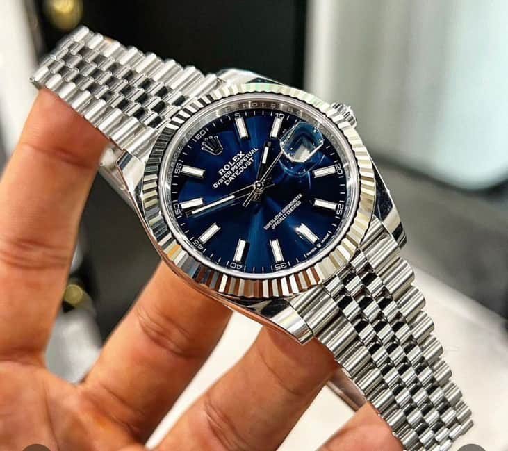 Rolex DateJust Blue Dial