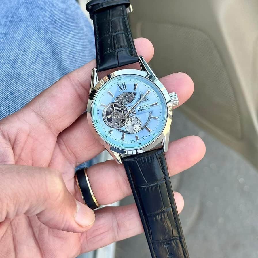 Seiko Automatic SkyBlue Dial