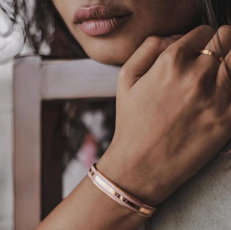 DW Rosegold Pink Bracelet