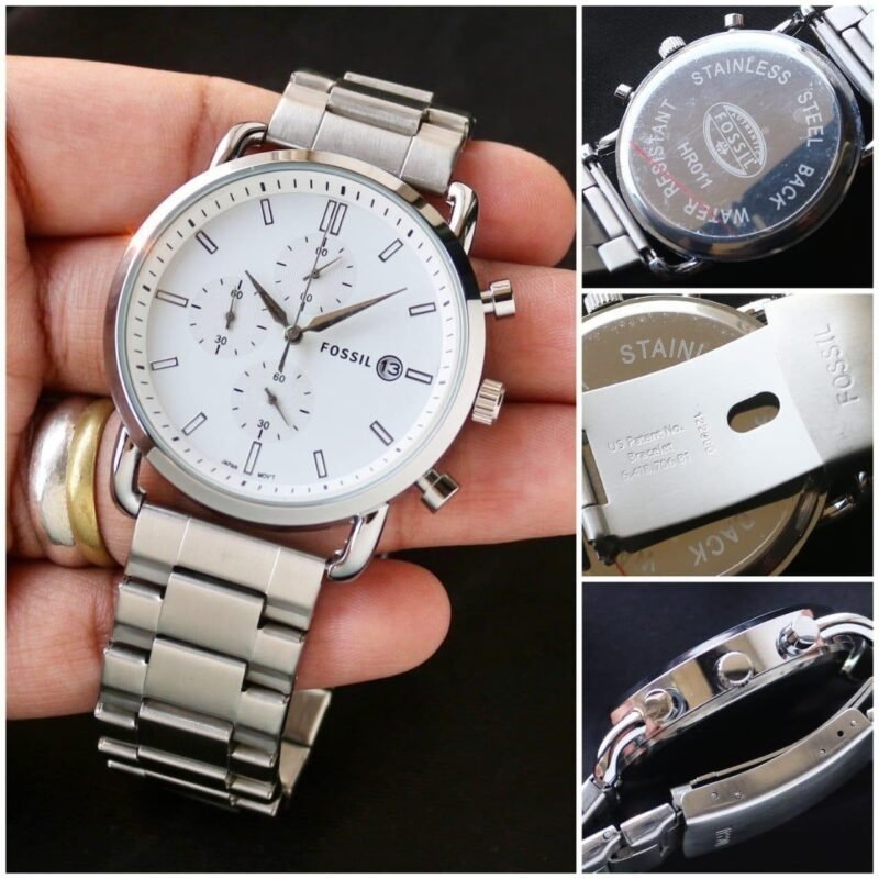 Fossil Fs 5400 white dial