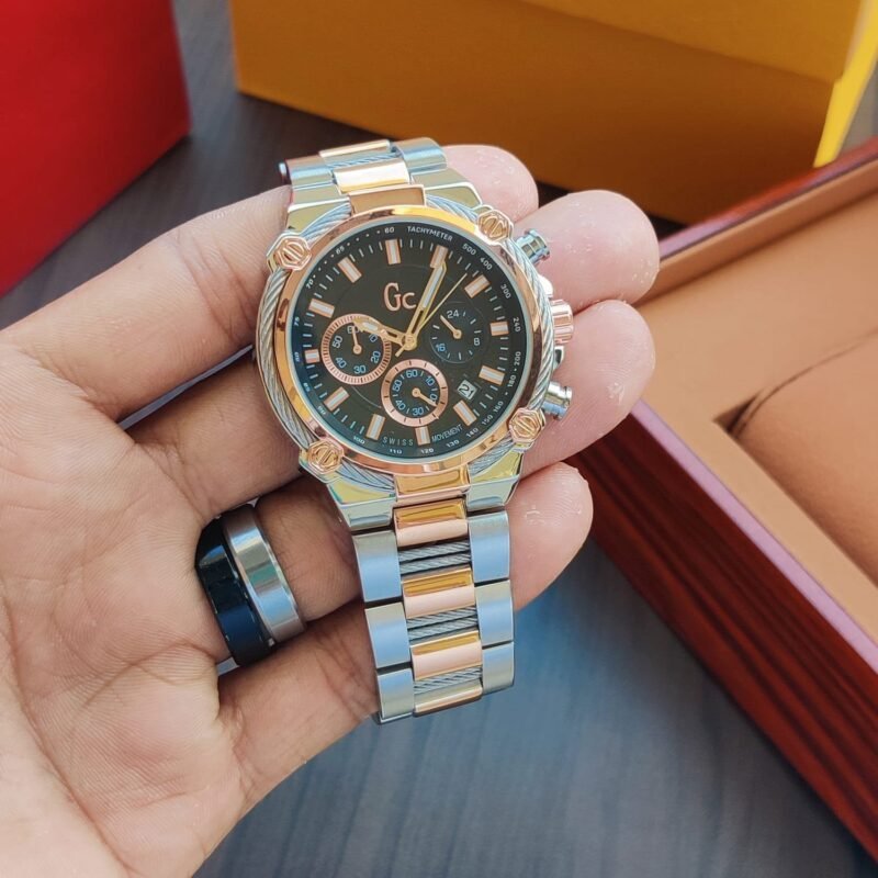 Guess Chrono Metal Silver