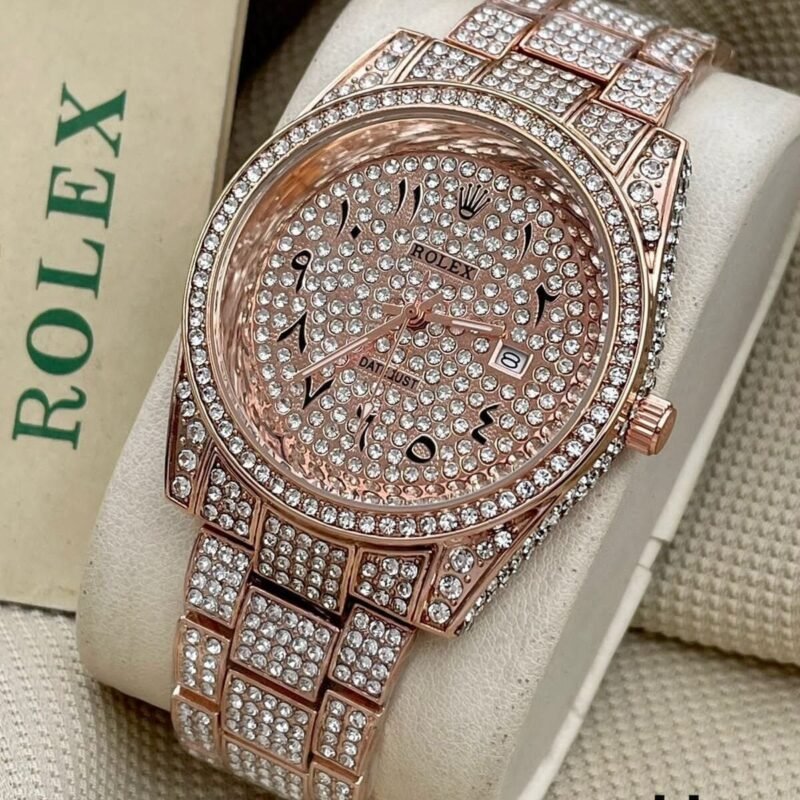 Rolex Arabic Diamond Rosegold