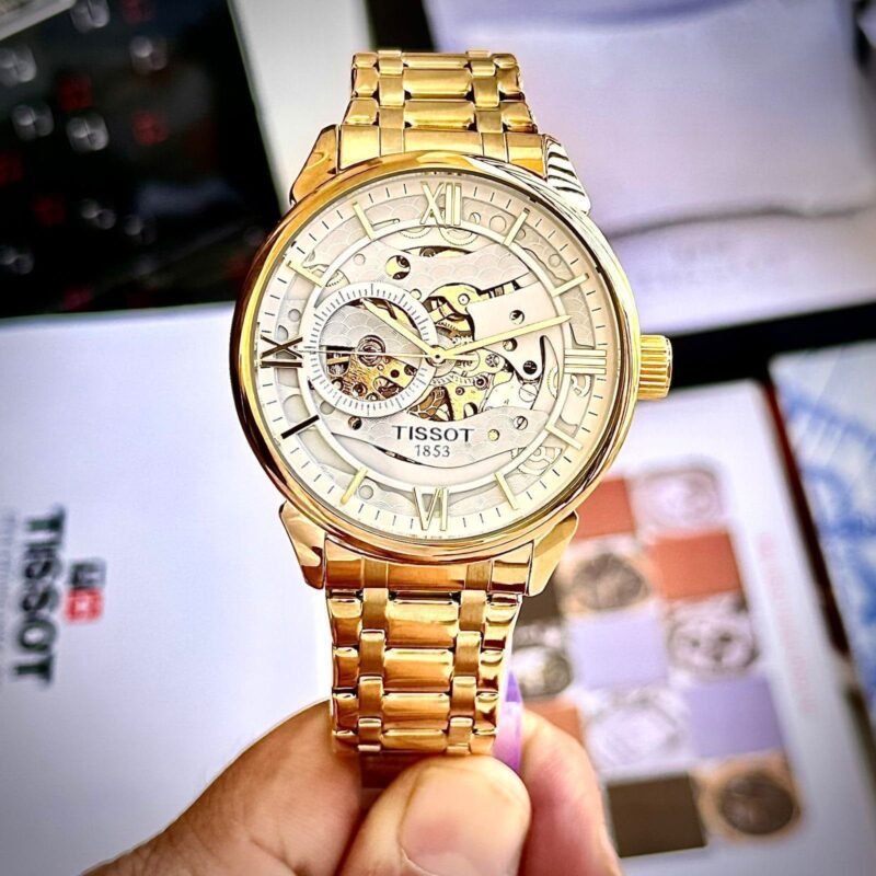 Tissot LeLocle Gold & White