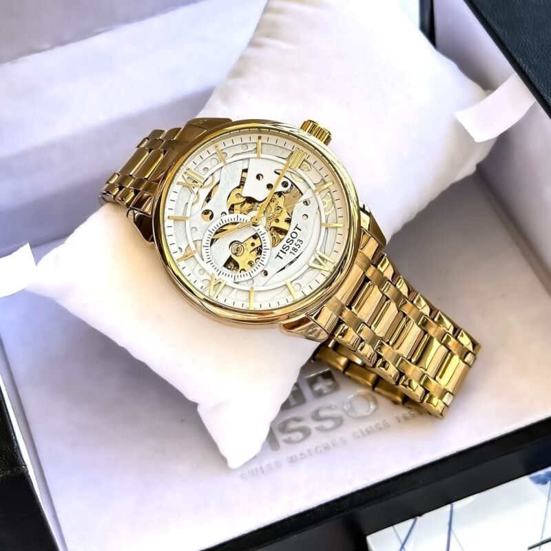Tissot LeLocle Gold & White