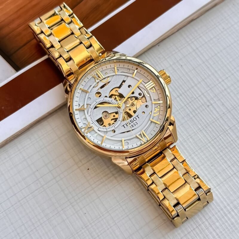 Tissot LeLocle Gold & White