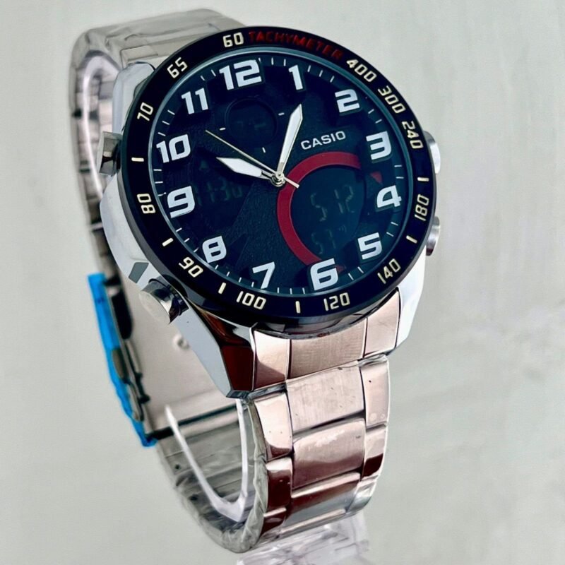 Casio For Men's Silver