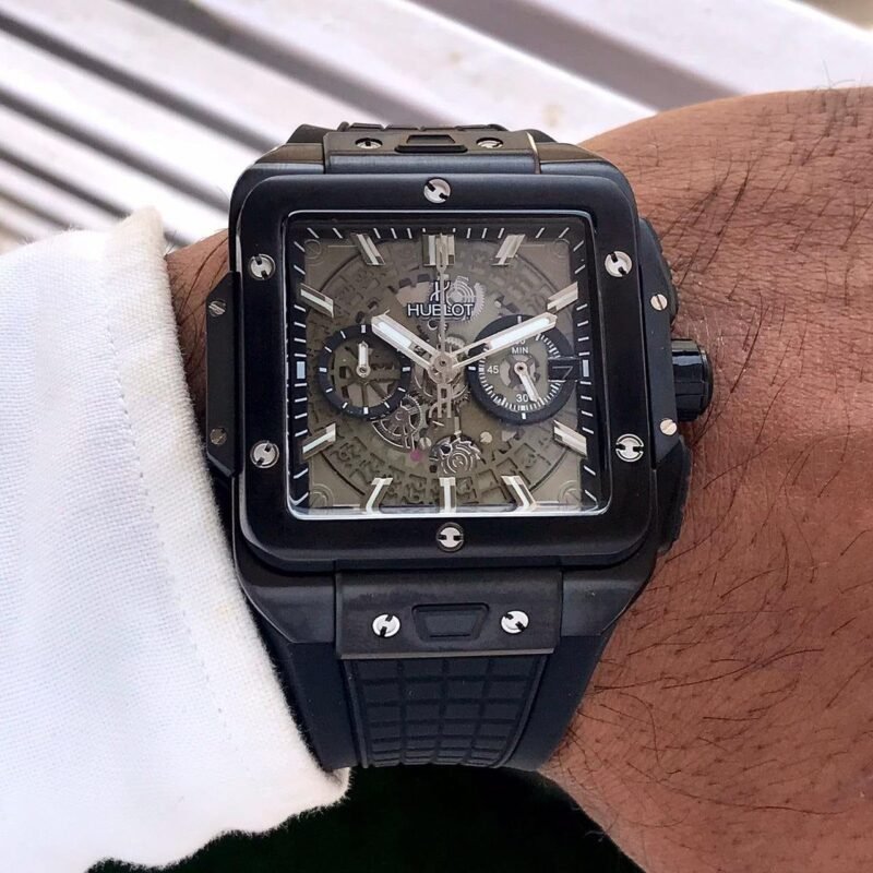 HUBLOT Square Bang Black