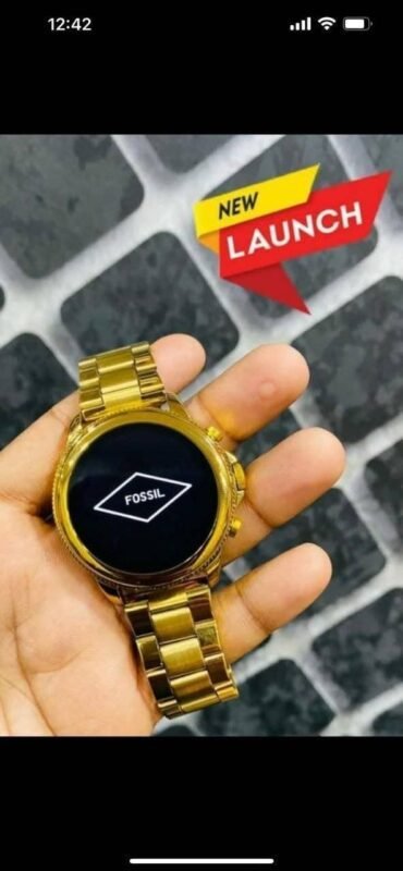 FOSSIL GEN 6 GOLD METAL EDITION