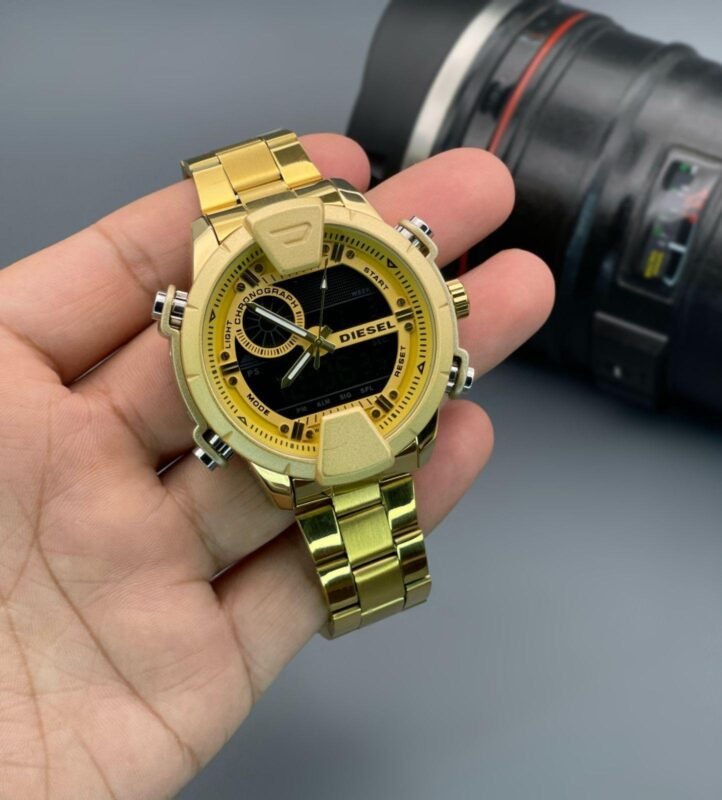 Diesel Digital bar Golden