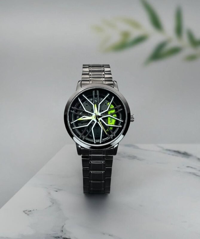 3D Ferrari Wheel Rotating