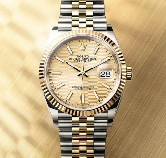 Rolex DateJust Gold