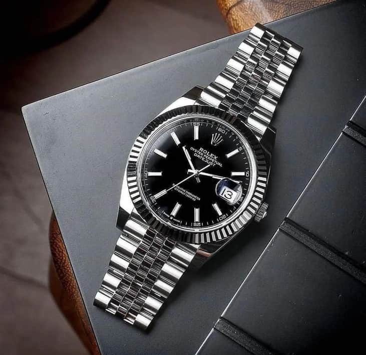 Rolex DateJust Black Dial