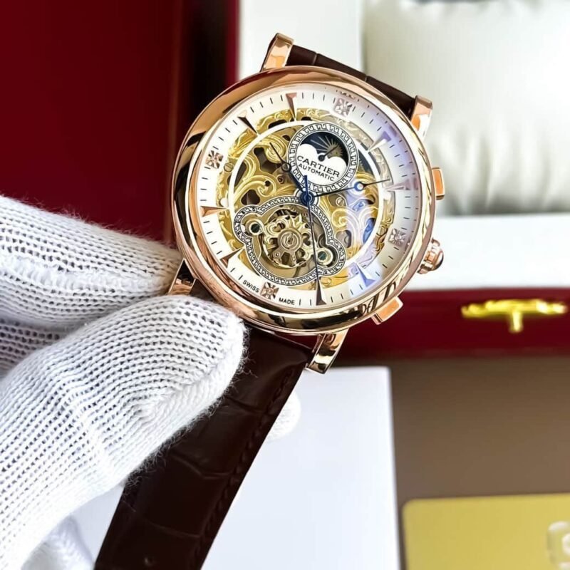 Cartier Brown Leather Strap