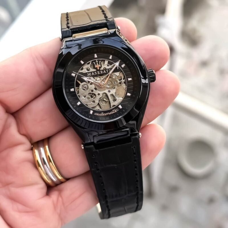 Maserati Skeleton Automatic Black
