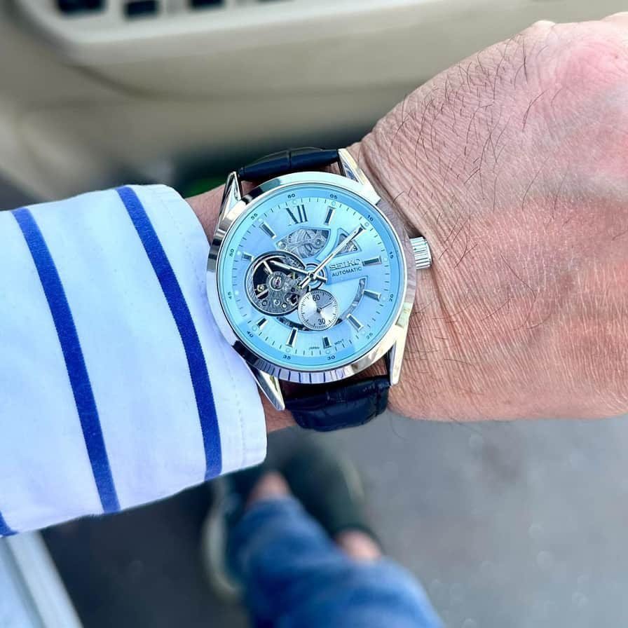 Seiko Automatic SkyBlue Dial