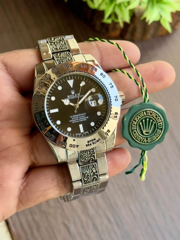 Rolex Submariner Handcrafted Silver