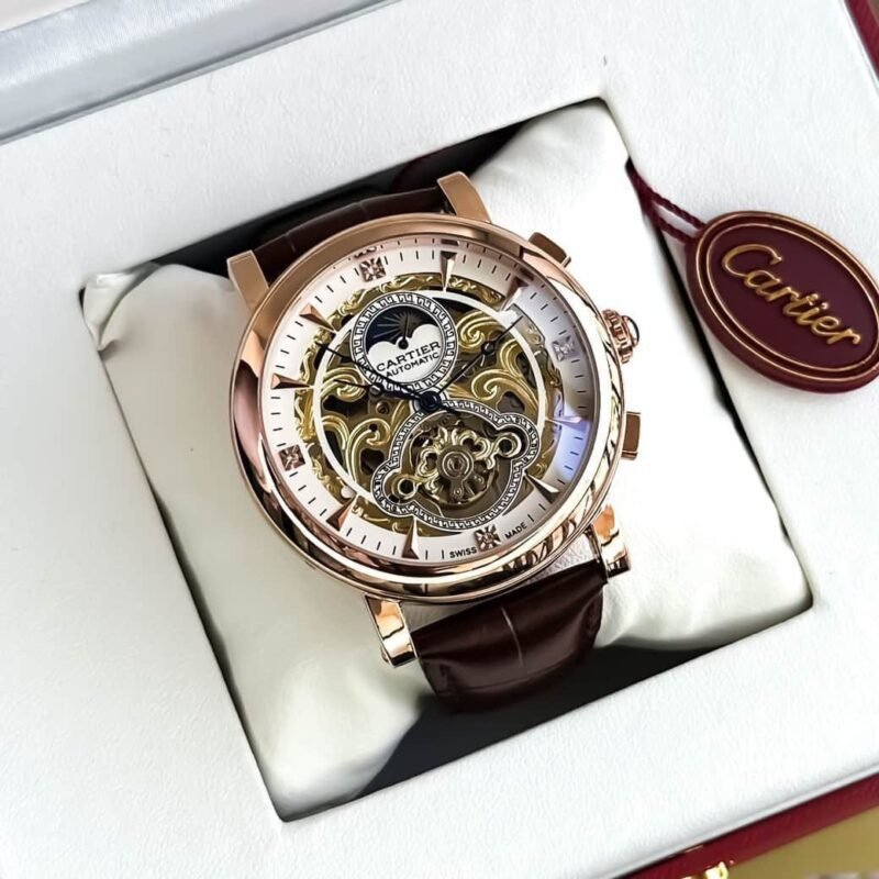 Cartier Brown Leather Strap