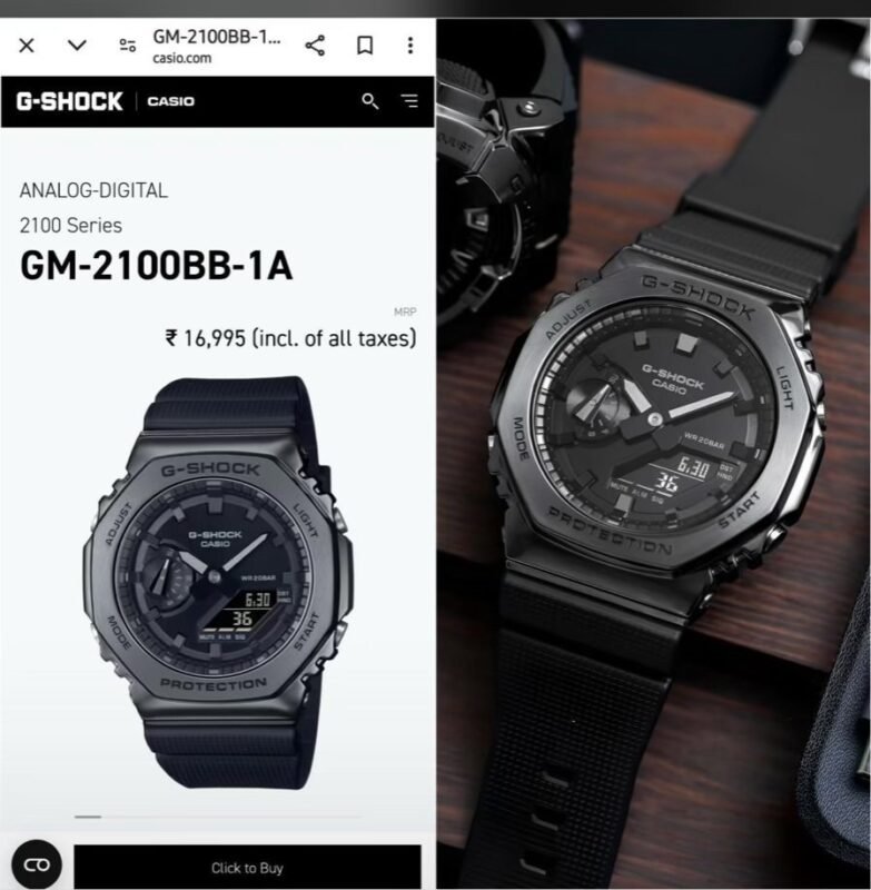 G-Shock GM2100 Full Black
