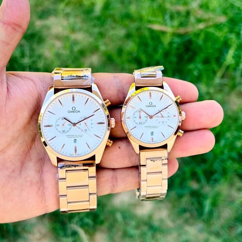 OMEGA POWER White Dial Couple