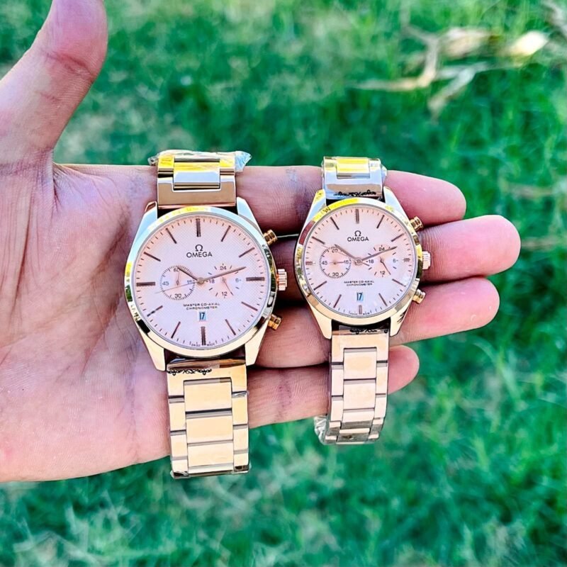 OMEGA Rosegold Dial Couple