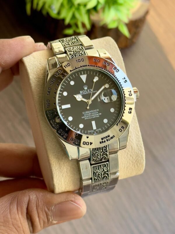 Rolex Submariner Handcrafted Silver