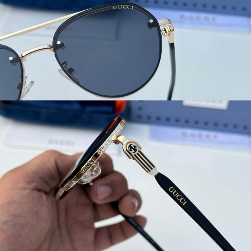 Gucci Sunglass 797 gold black