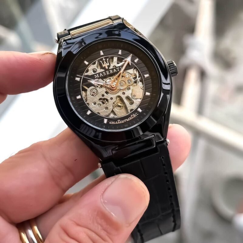 Maserati Skeleton Automatic Black