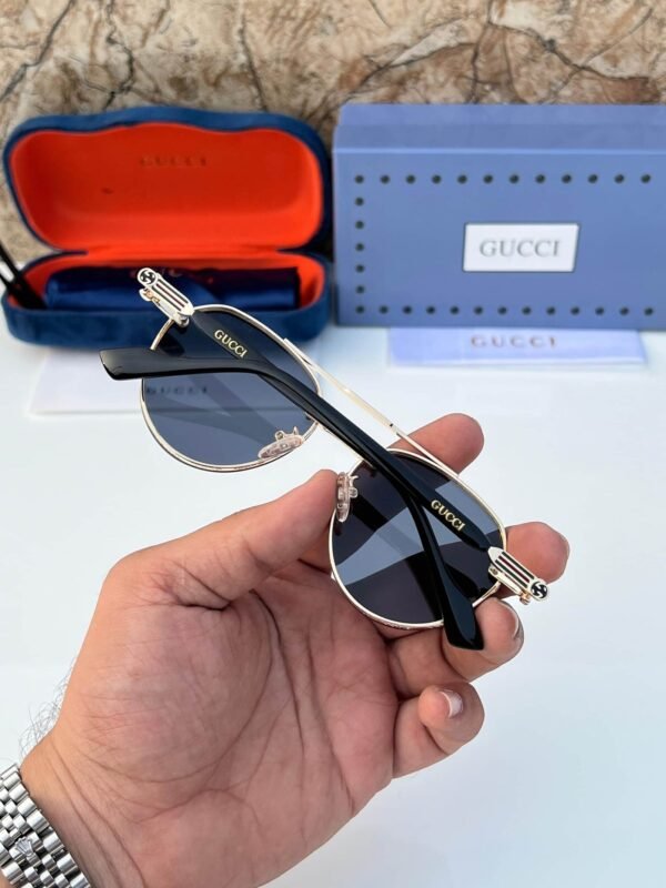 Gucci Sunglass 797 gold black