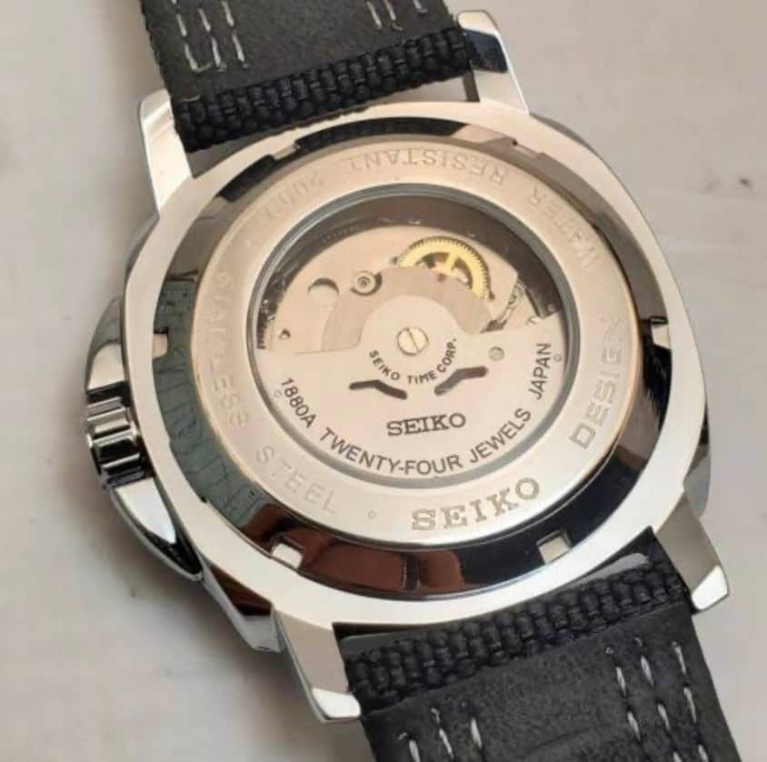 SEIKO Open-Heart Black